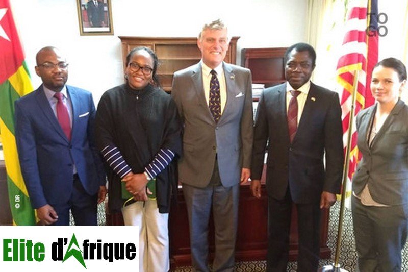 Eric William Stromayer reçu à Washington par l’ambassadeur du Togo à Washington