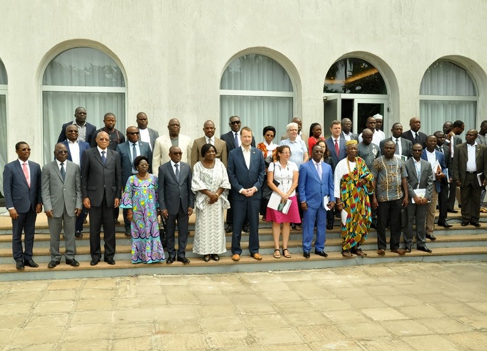 Photo de famille de la célébration