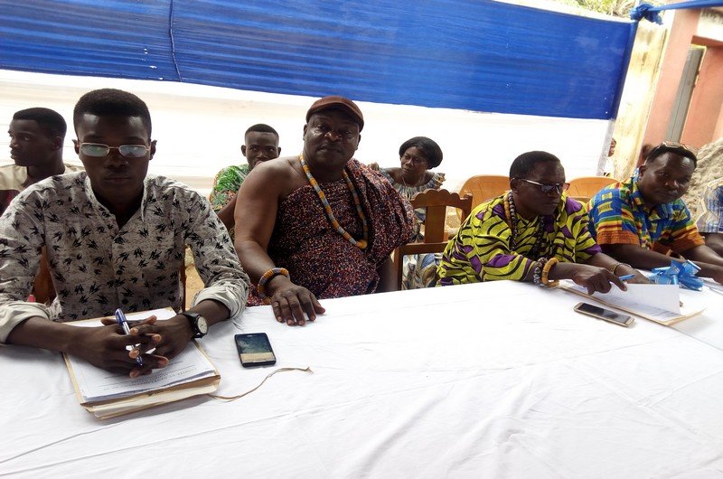 La table d'honneur au lancement des activités