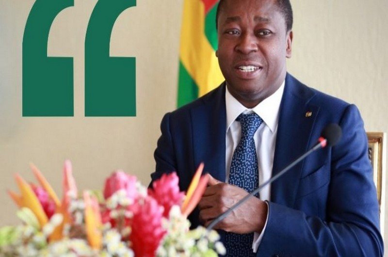 Faure Gnassingbé : »Nous sommes déterminés à créer les conditions d’un partage de la prospérité »