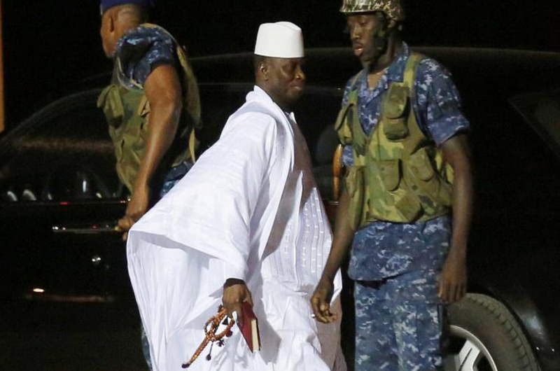 Yahya_jammeh réclamé en Gambie