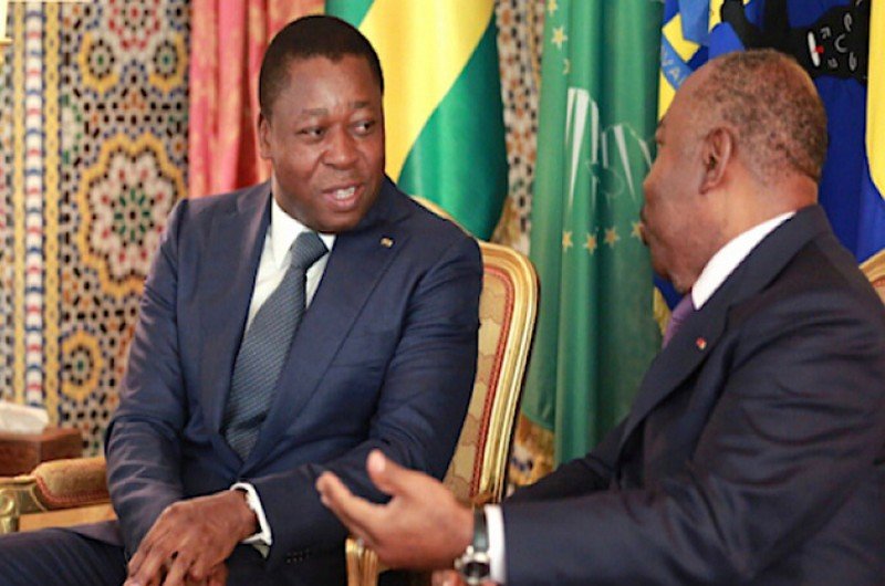 Faure Gnassingbé au Gabon