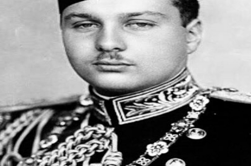 Couronnement du prince héritier Farouk comme roi d&rsquo;Égypte un 29 juillet 1937.