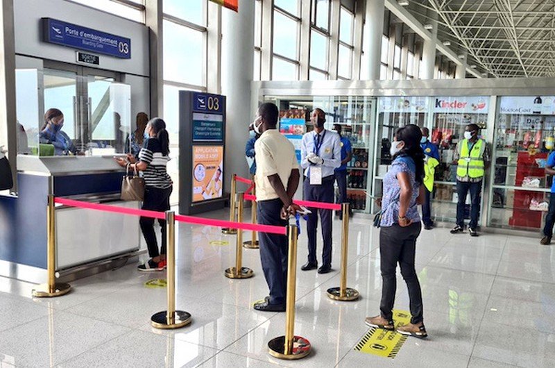La sécurité à l'aéroport de Lomé