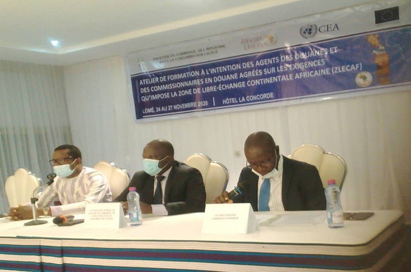 Une formation des agents des douanes se tient à Lomé pour comprendre les exigences de la Zlecaf