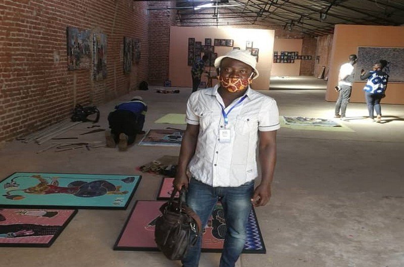 Le Togolais Kanfitine YAFFAH, Artiste plasticien