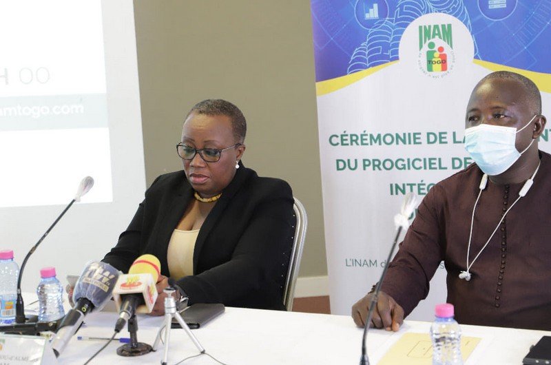 INAM :    Mme Myriam Dossou-d&rsquo;Almeida lance le progiciel SAP pour plus d’efficacité et de disponibilité des informations
