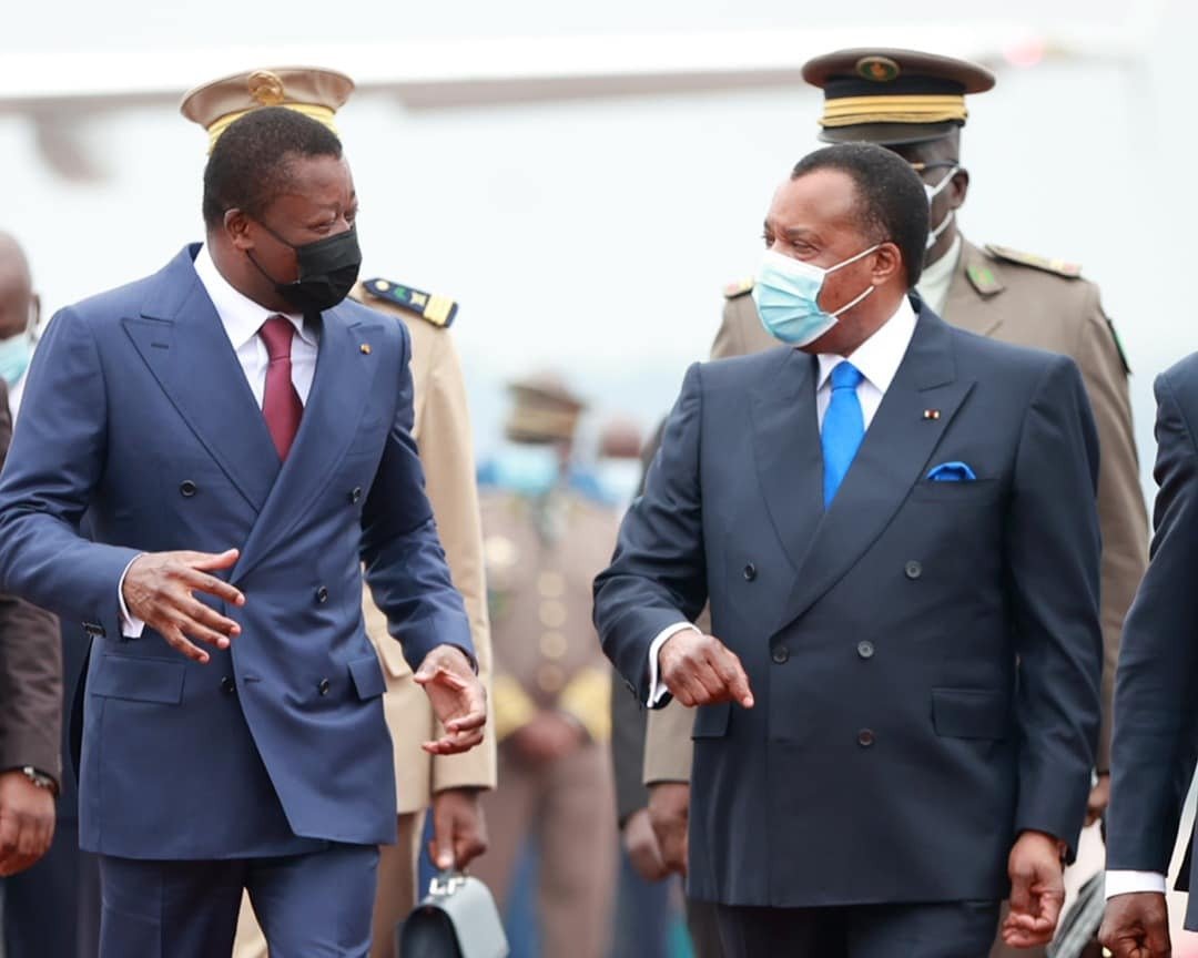 Sécurité : le chef de l&rsquo;État Faure Gnassingbé chez Denis Sassou N&rsquo;Guesso