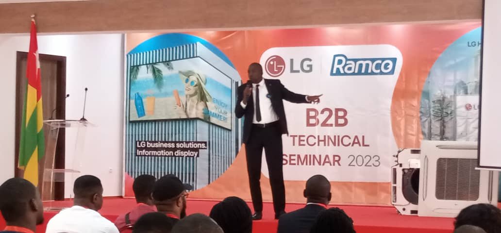 18éme Foire Internationale de Lomé: les produits LG, ses qualités et innovations présentées aux clients et partenaires