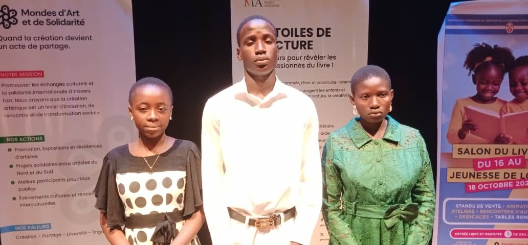 SALIJEL 2025 : trois jeunes triomphent à la 2ᵉ édition du concours “Les Étoiles de la lecture” de la Fondation Mable Agbodan