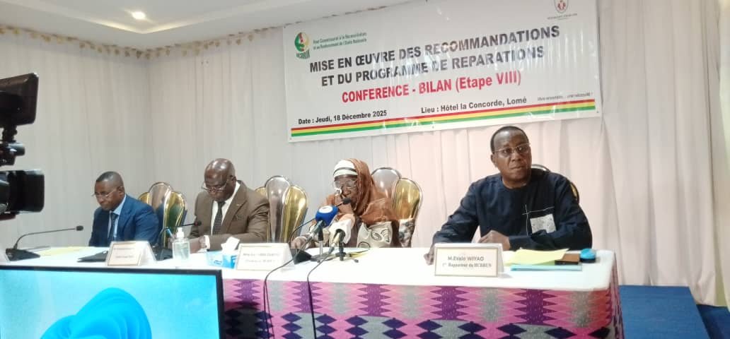 Justice transitionnelle au Togo : le HCRRUN dresse un bilan largement positif pour 2025